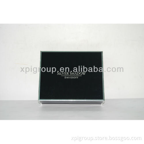 Black Packaging Box with foil hot stamping logo